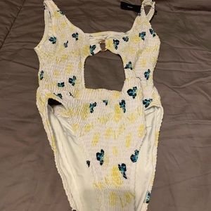Lounge Swimsuit XL floral tahiti new